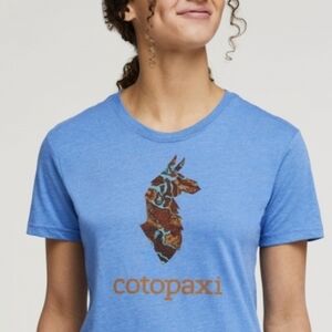 NWT Cotopaxi Organic Altitude Llama T-Shirt-Lupine